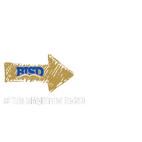 BISDCommunicationsSquad giphyupload bisd wearebirdvilleisd birdville Sticker