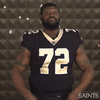 Nfl Go Saints GIF by New Orleans Saints