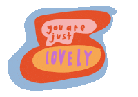 barbsiegraphy lovely kindness barbsiegraphy you are lovely Sticker