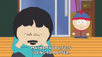 sad stan marsh GIF by South Park 