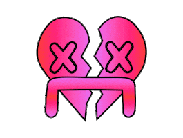 Broken Heart Sticker