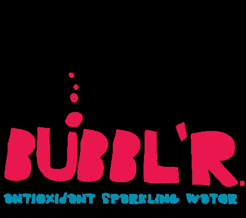 drinkbubblr giphygifmaker hearts sparkling water bubblr GIF