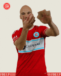 Make It Rain Soccer GIF by Chicago Fire Football Club