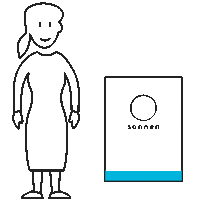 Charging Electric Car Sticker by sonnenCommunity
