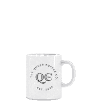 Coffee Queer Sticker by David Rielly-MacLellan