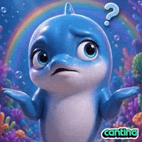 Confused Dolphin GIF by Cantina