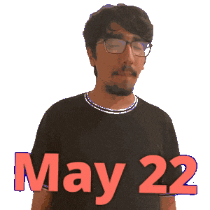 May 22 Sticker