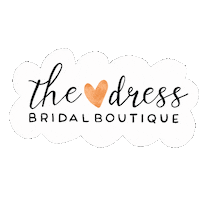 thedressbridalboutique dress bride wedding dress thedressmedina Sticker