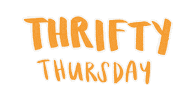 Thursday Thrift Sticker