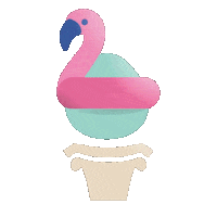 AugsburgMarketing flamingo sommer augsburg augsburgcity Sticker