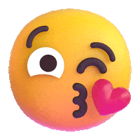 I Love You Kiss Sticker