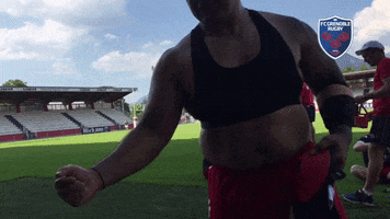 fc grenoble muscle GIF by FCG Rugby