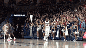 GonzagaBulldogs celebration basketball three pointer gonzaga GIF