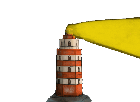 ozi_factory lighthouse ozifactory lighthouses Sticker