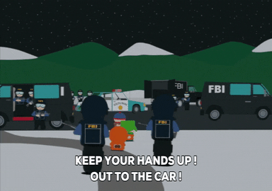 kyle broflovski car GIF by South Park 