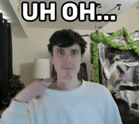 Awkward Uh Oh GIF