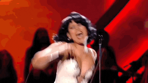 Vibing Loving It GIF by BRIT Awards