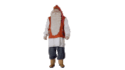 Santa Claus Christmas Sticker by The Elves!