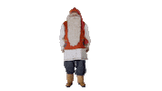 Santa Claus Christmas Sticker by The Elves!