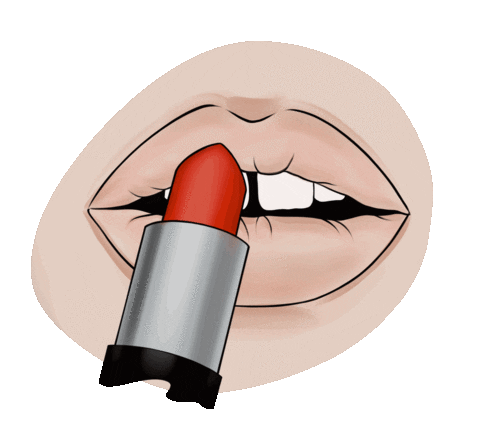 Makeup Kiss Sticker