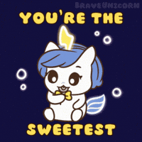 Chewing Gum Candy GIF by Brave Unicorn