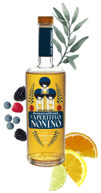 GrappaNonino flower orange cocktail natural Sticker