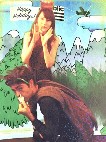 framebeta GIF by Republic Records Holiday Party GIFs