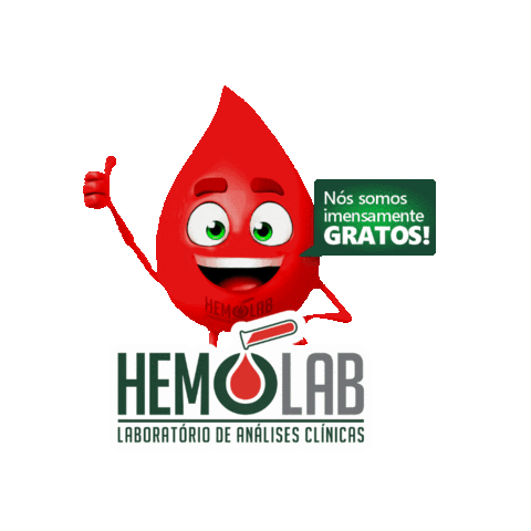 hemolabma giphygifmaker laboratorio exames hemolab Sticker