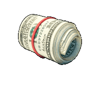 Money Cash Sticker by Kushy Dreams
