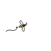 Bee Lash Sticker by LashBeePro