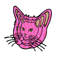 electric catnip Sticker