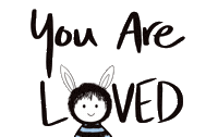 Rabbit Butterfly Sticker by Simon Kids