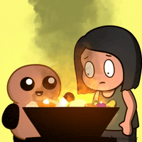 Disaster Burn GIF by Tubby Nugget