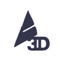 Athletics3D biathlon ibu jacquelin athletics 3d Sticker