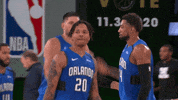 High Five Lets Go GIF by NBA