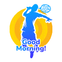 Smash Good Morning Sticker by TotalEnergiesxBadminton