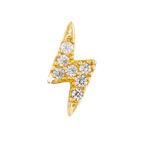 Gold Piercing Sticker by STUDS