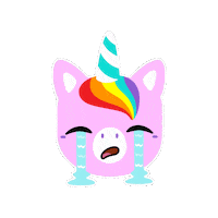 Smashlings pink omg crying upset Sticker