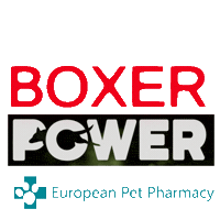 Boxerdog Sticker by Europeanpetpharmacy