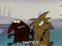 angry beavers nicksplat GIF