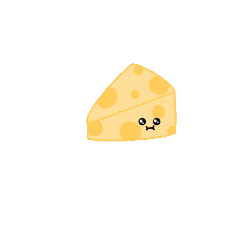 Cheese Chewing Sticker