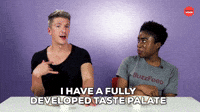 Fully developed taste palate