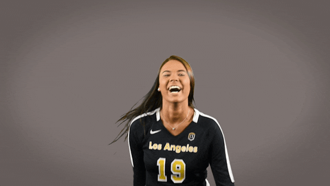 Volleyball Calstatela GIF by Cal State LA Golden Eagles