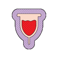 Cup Period Sticker by Share The Dignity Australia