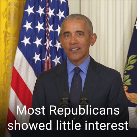 Most Republicans showed little interest...