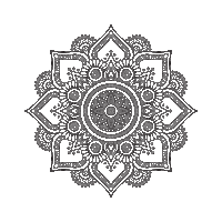 Mandala Spinning Sticker by Red Shed Designs