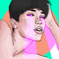 nitimueth sun eyes light portrait GIF