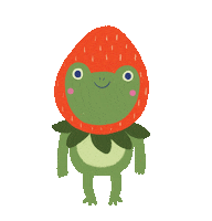 Blink Frog Sticker