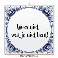 Nl Vrijheid GIF by Tegelspreuken.nl