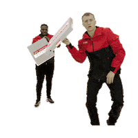 call me pizza Sticker by UKTV